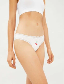 Set Of Four Basics Fruit Stretch-modal Briefs -Reisi Clothing Shop 109 3006549 4KNFRUIMU FRUIT ALT03