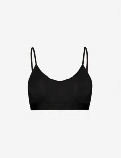V-neck Stretch-modal Bralette