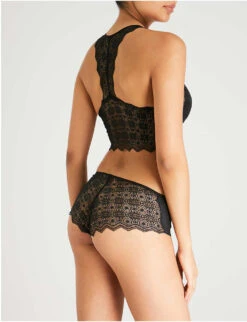 Passionata Georgia Stretch-lace Bralette -Reisi Clothing Shop 109 85077348 P76950 BLACK ALT01