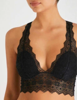 Passionata Georgia Stretch-lace Bralette -Reisi Clothing Shop 109 85077348 P76950 BLACK ALT03