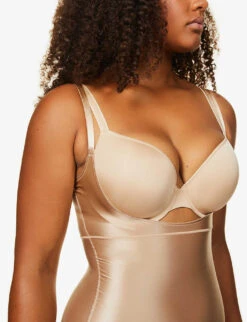 Spanx Suit Your Fancy Stretch-jersey Catsuit -Reisi Clothing Shop 121 3004166 10155R BROADWAYBEIGE ALT03