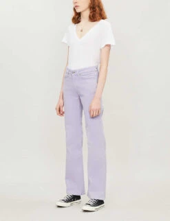 Paige Zaya V-neck Cotton And Modal-blend T-shirt -Reisi Clothing Shop 188 3002369 5008E881165 WHITE ALT01