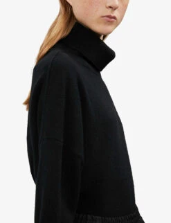 Turtleneck Cashmere Jumper 13 Turtleneck Cashmere Jumper -Reisi Clothing Shop 197 3003169 KJ220 BLACK ALT04