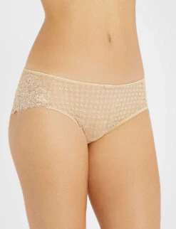 Panache Envy Stretch-lace Briefs -Reisi Clothing Shop 218 3003630 7282NUDE NUDE ALT02