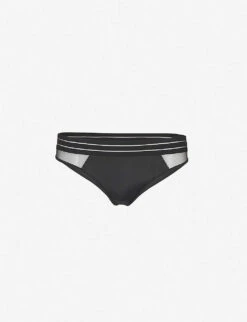 MAISON LEJABY NUFIT Mesh Tanga Briefs -Reisi Clothing Shop 218 3005182 171261 BLACK ALT06