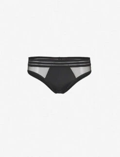MAISON LEJABY NUFIT Mesh Bikini Briefs -Reisi Clothing Shop 218 3005182 171263 BLACK ALT06