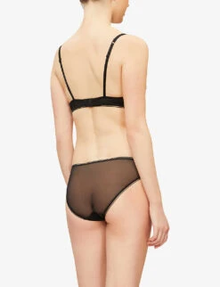 MAISON LEJABY Sin Underwired Mesh Bra -Reisi Clothing Shop 218 3005182 19133 04BLACK ALT02