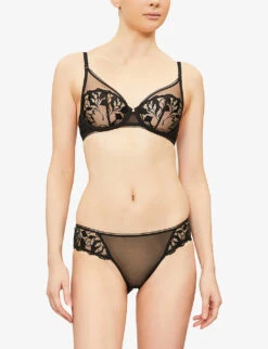 MAISON LEJABY Sin Underwired Mesh Bra -Reisi Clothing Shop 218 3005182 19133 04BLACK M