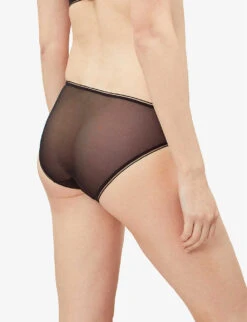MAISON LEJABY Sin Mesh Briefs -Reisi Clothing Shop 218 3005182 19163 04BLACK ALT02