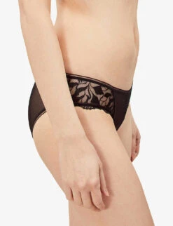 MAISON LEJABY Sin Mesh Briefs -Reisi Clothing Shop 218 3005182 19163 04BLACK ALT03