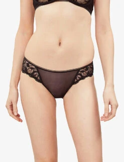 MAISON LEJABY Sin Mesh Briefs -Reisi Clothing Shop 218 3005182 19163 04BLACK M
