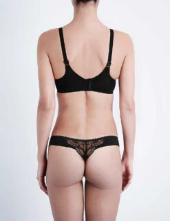 Wacoal Basic Beauty Contour Plunge Bra -Reisi Clothing Shop 218 73341927 853192BK BLACK ALT02