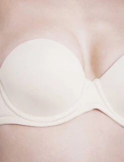 Wacoal Red Carpet Jersey Underwired Strapless Bra -Reisi Clothing Shop 218 73341927 854119NATURALLYNUDE NATURALLYNUDE ALT04