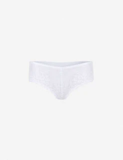 Wacoal Embrace Tanga Lace Briefs -Reisi Clothing Shop 218 76029603 WA848191135 WHITE ALT06