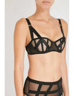 BLUEBELLA Karolina Mesh Bra -Reisi Clothing Shop 271 3003600 40149 BLACK ALT03