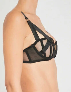 BLUEBELLA Karolina Mesh Bra -Reisi Clothing Shop 271 3003600 40149 BLACK ALT04