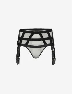 BLUEBELLA Karolina Mesh Suspender Belt