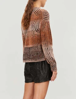 Zadig & Voltaire Textured Leather Shorts 10 Zadig & Voltaire Textured Leather Shorts -Reisi Clothing Shop 669 10175 PWGCU1404F NOIR ALT02