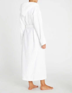 Hooded Hydrocotton Robe -Reisi Clothing Shop 770 10121 LHCHR WHITE ALT02