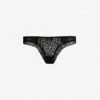AGENT PROVOCATEUR Mercy High-rise Stretch-lace Thong