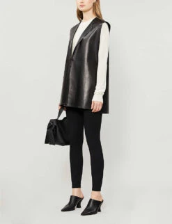 Spanx Ponte High-rise Stretch-woven Leggings -Reisi Clothing Shop R00114093 CLASSICBLACK ALT01