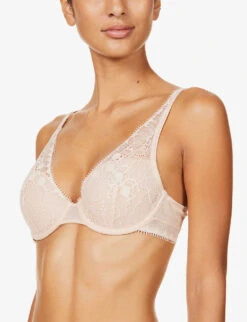 Chantelle Day To Night Lace Spacer Bra -Reisi Clothing Shop R00128888 GOLDENBEIGE ALT03