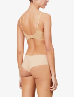 Sloggi Zero Feel Ultra Soft Stretch-knit Bra -Reisi Clothing Shop R03666057 COGNAC ALT02