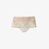 Wacoal Lace Perfection Mid-rise Stretch-lace Briefs