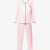 BLUEBELLA Abigail Satin Pyjama Set -Reisi Clothing Shop R03668547 PALEPINK ALT10