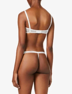 BLUEBELLA Nova Cut-out Stretch-lace Bra -Reisi Clothing Shop R03674129 IVORY ALT03