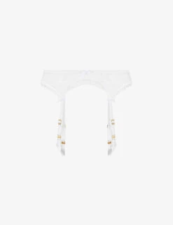 AGENT PROVOCATEUR Hinda High-rise Stretch-lace Suspender