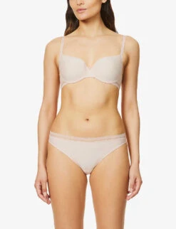 Passionata Dream Today Stretch-woven T-shirt Bra -Reisi Clothing Shop R03732972 0RGSOFTPINK ALT02