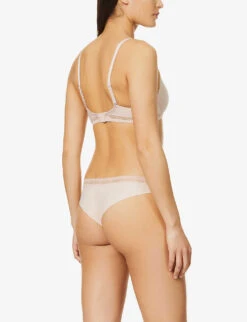 Passionata Dream Today Stretch-woven T-shirt Bra -Reisi Clothing Shop R03732972 0RGSOFTPINK ALT03