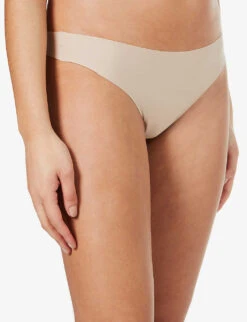 Simone Perele Uniq Mid-rise Microfibre Thong -Reisi Clothing Shop R03733899 739PEAUROSEE ALT02