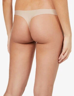 Simone Perele Uniq Mid-rise Microfibre Thong -Reisi Clothing Shop R03733899 739PEAUROSEE ALT03