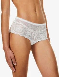 Aubade Toujours St Tropez Mid-rise Stretch-lace Briefs -Reisi Clothing Shop R03735961 OPALE ALT02
