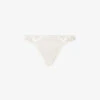 MAISON LEJABY Sin Mid-rise Stretch-tulle Briefs -Reisi Clothing Shop R03739504 MILK M