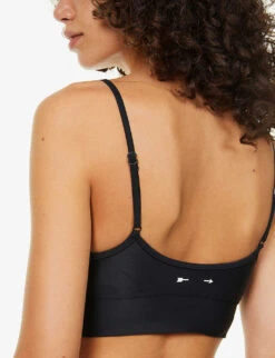 Original Super-soft Natacha Stretch Jersey Bralette -Reisi Clothing Shop R03740645 BLACK ALT04