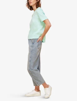 Whistles Emily Ultimate Cotton T-shirt 11 Whistles Emily Ultimate Cotton T-shirt -Reisi Clothing Shop R03744691 ALT03