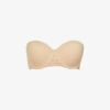 MAISON LEJABY NUFIT V-neck Stretch-woven Bra -Reisi Clothing Shop R03761757 BEIGE M