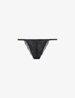 Athena High-rise Stretch-woven Briefs