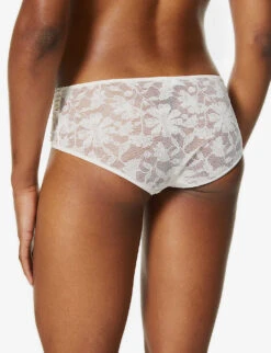 Passionata Marta Mid-rise Stretch-lace Briefs -Reisi Clothing Shop R03802446 0NLPEARL ALT03