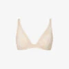 MAISON LEJABY Ombrage Underwired Mesh Triangle Bra -Reisi Clothing Shop R03805217 247SMOKYPINK M