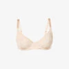 MAISON LEJABY Ombrage V-neck Stretch-mesh Bra -Reisi Clothing Shop R03805218 247SMOKYPINK M