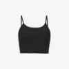 Tank Round-neck Stretch-jersey Bralette -Reisi Clothing Shop R03812457 BLACK M