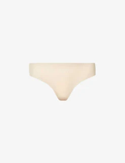 Wacoal Accord Mid-rise Stretch-cotton Jersey Tanga Briefs