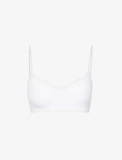 HANRO Touch Feeling Cropped Stretch-jersey Bra