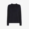 Whistles Crew-neck Cashmere Jumper -Reisi Clothing Shop R03858779 NAVY M
