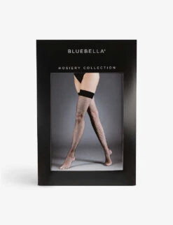 BLUEBELLA Fishnet Semi-sheer Stretch-woven Hold-ups