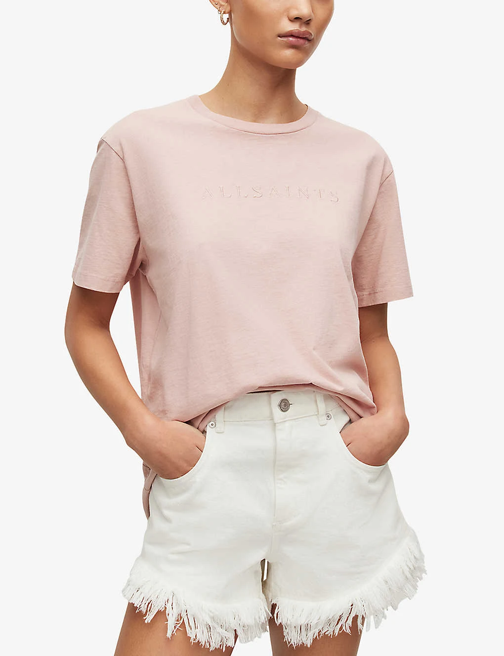 AllSaints Pippa Boyfriend Cotton-jersey T-shirt 5 AllSaints Pippa Boyfriend Cotton-jersey T-shirt - Image 3